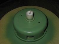 EMB 1011 Rotorgehäuse fertig lackiert.