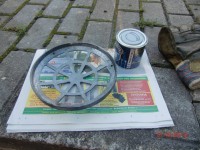 Zum Lackieren bereit