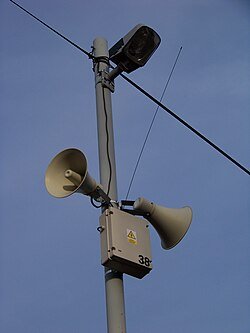 Ortsrufanlage in Tschechien