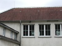 Werks- bzw. Alarmsirene an einer Sägeblattfabrik