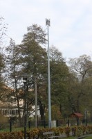 Ansicht aus Richtung Minigolfanlage