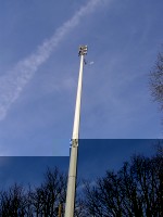 Zeilsheim, Pfaffenwiese/Kranentrank, ECN 2400 - Mast