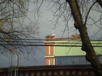 Blick aus Richtung S-Bahn Haltestelle