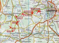 Karte Hinweg