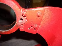 Look at the supporting part! It was broken and repaired!
