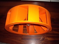 And here is the painted rotor