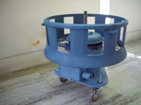 The painted motor and stator