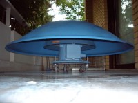 The siren with the roof
