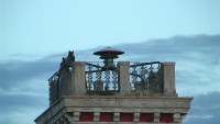 Sirene auf Rathaus in Novigrad