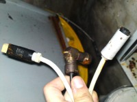 Anschlüsse für fehlendes Bauteil