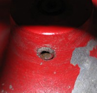 Imbusschraube &quot;SW3&quot; einer Elektror S2 Sirene (Rotor)