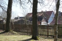 Rückansicht des Gemeindebüros Siptenfelde