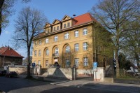 Ballenstedt, Bebelstr., Ärztehaus und Polizeistation