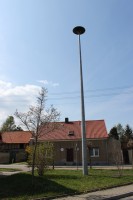 Meisdorf, endlich mal ne Hochmast-E57, Bahnhofstr, Einmündung Anger