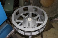 frischgestrahlter Stator, das 1.