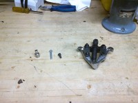Die Utensilien für den Rotor abzuziehen.