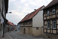 Ecke Halberstädter Str./Bergstr., Ansicht von Halberstädter Str.