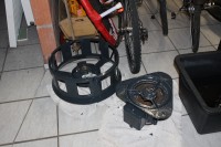 Lackierter Motor/Stator