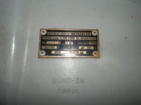 Typenschild Schützkasten