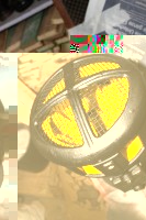 in schwarz sieht das Gitter besser aus