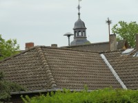 Butzbach Fauerbach E57 dahinter Kirchturm