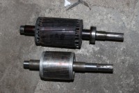 Motorwellenvergleich, oben L335, unten DS977