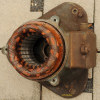 Motorständer von oben