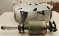 Läufer und Rotor im Größenvergleich