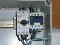 Schütz 7,5 KW und Motorschutzschalter PKZM0-10