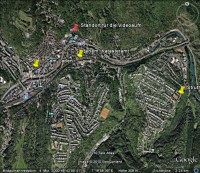 Übersicht Sirenenstandorte von Stadtteil Oberstein.