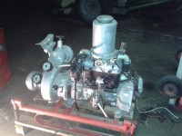 Tank und Vergaser schon demontiert