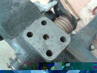 Dichtfläche sauber und Gasstrahler zusammen gebaut