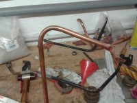 Eine Biegung über 90°... Da muss man tricksen....