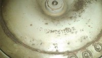 Nummer am Rotor