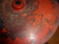 Rotor alte und neue Farbe