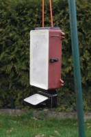 Grundiertes und abgeklebtes Gehäuse